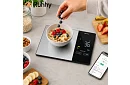 Cântar de bucătărie electronic de 5 kg cu Bluetooth, ecran LCD și analiză a caloriilor