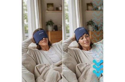 Căciulă de răcire și încălzire cu gel 360° – mască de compresie pentru relaxare