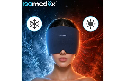 Căciulă de răcire și încălzire cu gel 360° – mască de compresie pentru relaxare