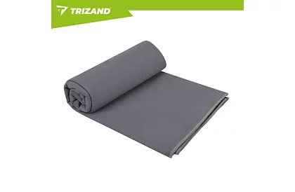 Prosop rapid de uscare 180 × 100 cm din microfibră – gri