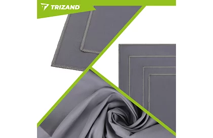 Prosop rapid de uscare 180 × 100 cm din microfibră – gri