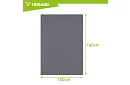 Prosop rapid de uscare 180 × 100 cm din microfibră – gri