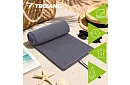 Prosop rapid de uscare 180 × 100 cm din microfibră – gri