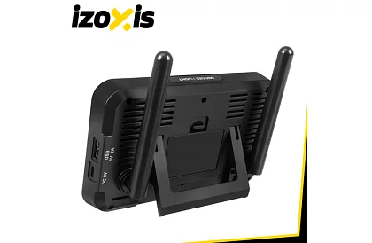 Stația meteorologică wireless cu termometru, higrometru, ceas - rază de acțiune 100 m