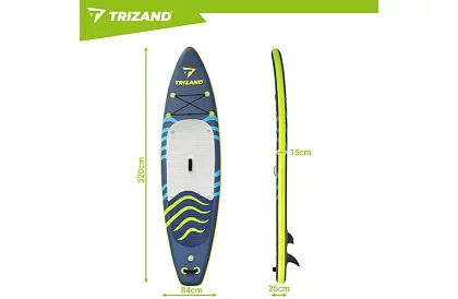 Paddleboard 320 cm – placă SUP gonflabilă cu pagină și set de accesorii