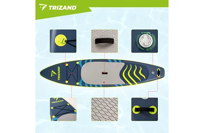 Paddleboard 320 cm – placă SUP gonflabilă cu pagină și set de accesorii