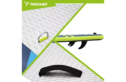 Paddleboard 350 cm – placă SUP gonflabilă cu pagină, scaun, pompă și set de accesorii
