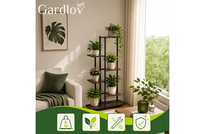 Masa de flori 6 etaje 113 cm – suport pentru flori