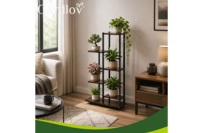 Masa de flori 6 etaje 113 cm – suport pentru flori