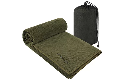 Prosop de mână din microfibră cu uscare rapidă 120 × 60 cm – verde