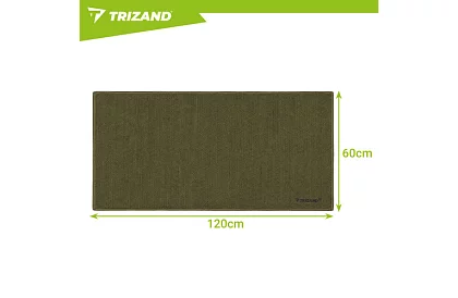 Prosop de mână din microfibră cu uscare rapidă 120 × 60 cm – verde