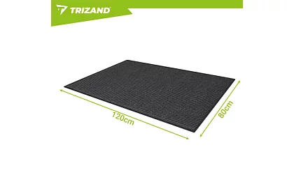 Covoare de intrare 80 × 120 cm cu partea inferioară antiderapantă – gri