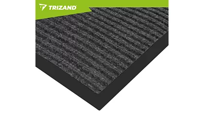 Covoare de intrare 80 × 120 cm cu partea inferioară antiderapantă – gri