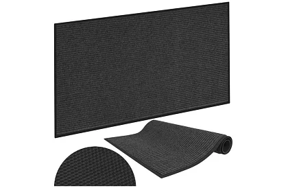 Covoare de intrare 80 × 120 cm cu partea inferioară antiderapantă – gri