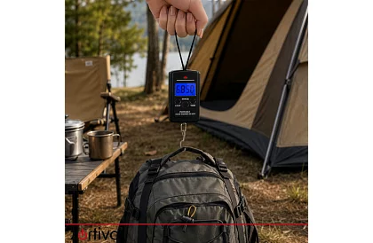 Cântar electronic de bagaje cu cârlig de 40 kg