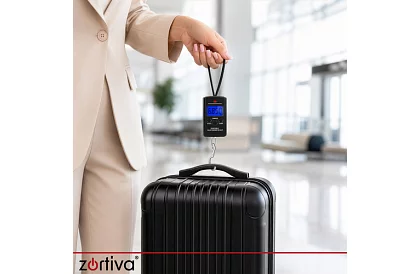 Cântar electronic de bagaje cu cârlig de 40 kg