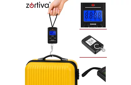 Cântar electronic de bagaje cu cârlig de 40 kg