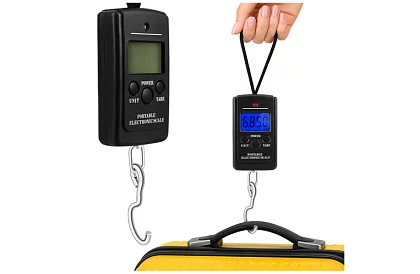 Cântar electronic de bagaje cu cârlig de 40 kg