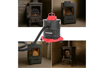 Aspirator fără sac pentru cenușă - 20 l cu funcție de suflare 1600 W