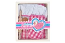 Set de gătit pentru copii Little Chef 7 în 1 – șorț, pălărie, mănuși și ustensile de bucătărie