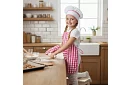 Set de gătit pentru copii Little Chef 7 în 1 – șorț, pălărie, mănuși și ustensile de bucătărie