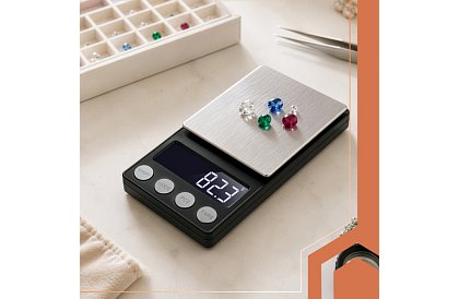 Cântar de buzunar precis 500 g / 0,01 g – ideal pentru bijuterii, laboratoare, hobby și bucătărie