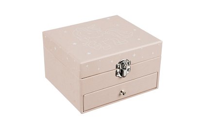 Cutie box pentru fetițe cu cutie muzicală și unicorn