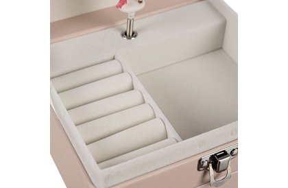 Cutie box pentru fetițe cu cutie muzicală și unicorn