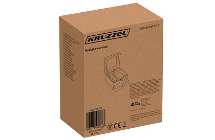 Cutie box pentru fetițe cu cutie muzicală și unicorn