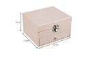 Cutie box pentru fetițe cu cutie muzicală și unicorn