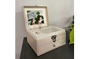 Cutie box pentru fetițe cu cutie muzicală și unicorn