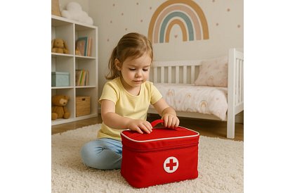 Set medical pentru copii – mic doctor, dentist și asistent medical cu accesorii