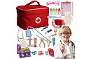 Set medical pentru copii – mic doctor, dentist și asistent medical cu accesorii