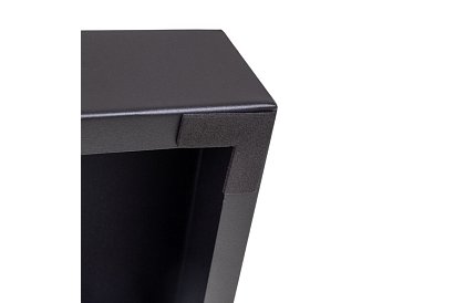 Camină liber biocamină 35 × 18 × 17 cm – fără fum, pe bioetanol, cu 2 pereți de sticlă