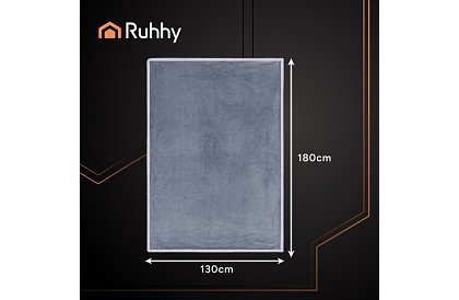Pătură electrică de încălzire 180 × 130 cm - 10 niveluri și temporizator