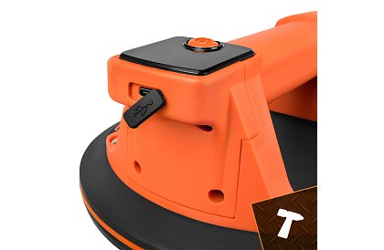 Ventuză electrică cu vacuum de 200 mm cu LCD și capacitate de până la 200 kg