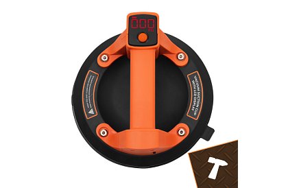 Ventuză electrică cu vacuum de 200 mm cu LCD și capacitate de până la 200 kg