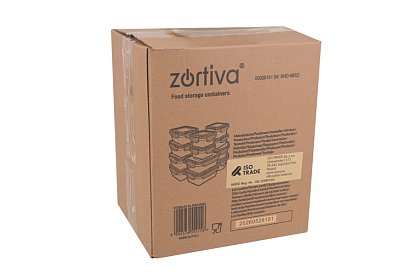 Containere pentru alimente 12 buc, 5 dimensiuni, pentru cuptor cu microunde, mașină de spălat vase și congelator