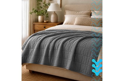 Pătura grea antistres - Sensory Gray 7 kg, 200 × 150 cm