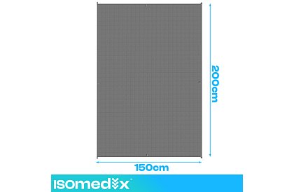 Pătura grea antistres - Sensory Gray 8 kg, 200 × 150 cm