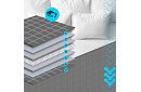 Pătura grea antistres - Sensory Gray 8 kg, 200 × 150 cm