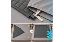 Pătura grea antistres - Sensory Gray 8 kg, 200 × 150 cm