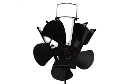Ventilator cu cinci palete KAMINER - alimentat de căldură