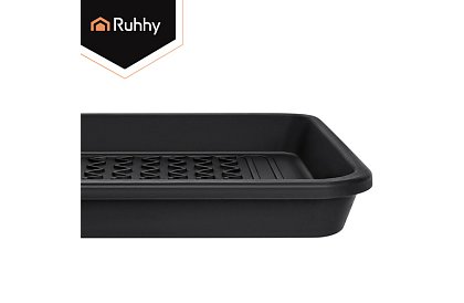Suport pentru încălțăminte – suport pentru încălțăminte XXL, 75,5 × 38 cm, negru