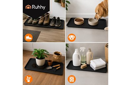 Suport pentru încălțăminte – suport pentru încălțăminte XXL, 75,5 × 38 cm, negru