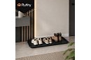 Suport pentru încălțăminte – suport pentru încălțăminte XXL, 75,5 × 38 cm, negru