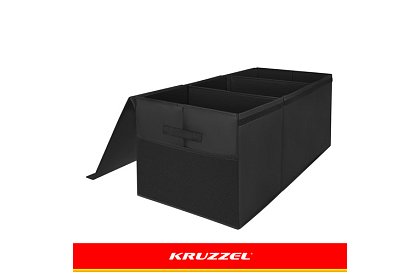 XXL cutie pentru jucării 132 l cu capac, organizator negru 94 cm