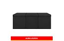 XXL cutie pentru jucării 132 l cu capac, organizator negru 94 cm