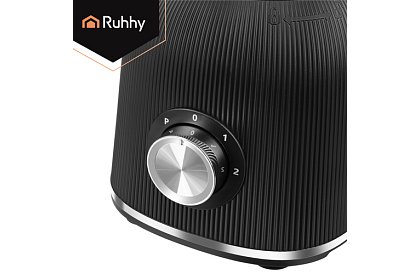 Blender din sticlă de 1200 W cu zdrobire de gheață, recipient din sticlă și 2 sticle portabile