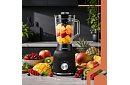 Blender din sticlă de 1200 W cu zdrobire de gheață, recipient din sticlă și 2 sticle portabile
